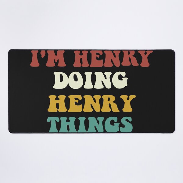Item preview, I'M HENRY DOING HENRY THINGS Shirt Funny gift idea designed and sold by nazioo's shop ⭐⭐⭐⭐⭐.