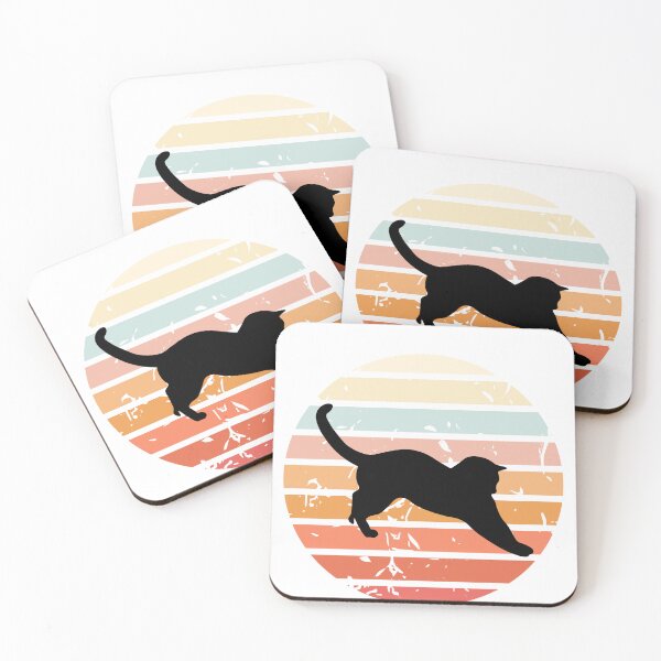 Item preview, Cat Daddy Black Cat Vintage Eighties Style Cat Retro designed and sold by CreationExpress.