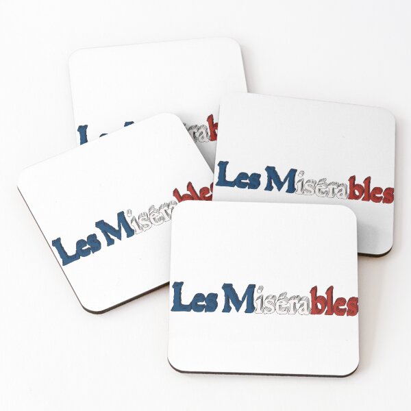 Item preview, Les Mis Shadowed 3D logo designed and sold by WestEndDoodles.