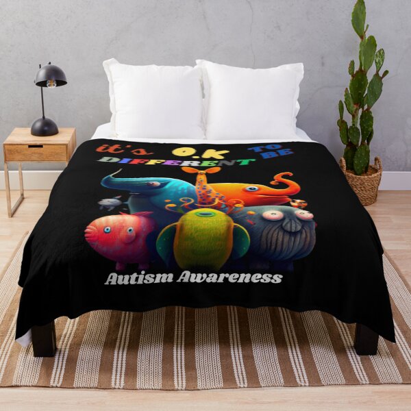 Item preview, It's o.k To Be Different Autism Awareness designed and sold by blakfrog.