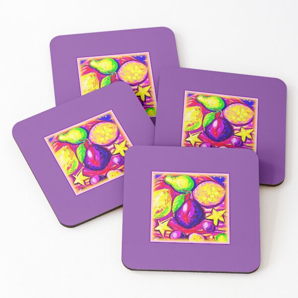 Item preview, A Colorful Fruits And Stars. Buy Now designed and sold by Health And Fitness Posts e-Store.