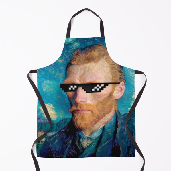 Item preview, van gogh hyper realistic portrait designed and sold by sadieillust.