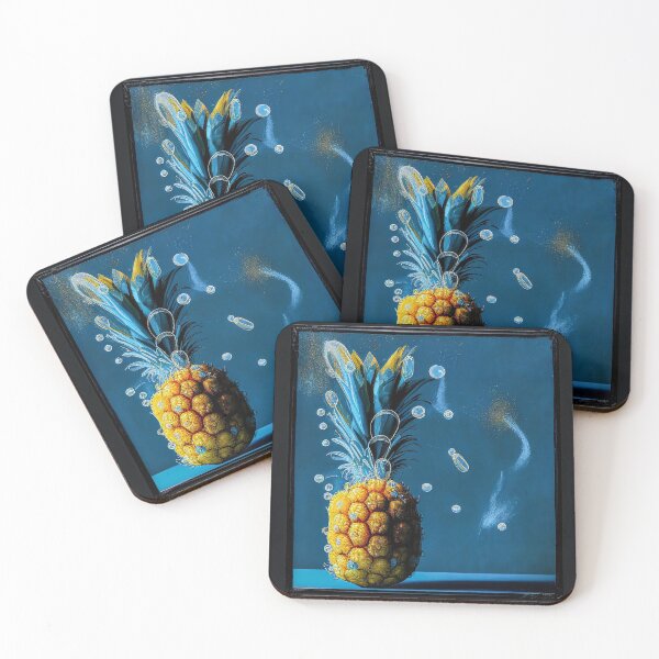 Item preview, Bubbly Pineapple designed and sold by BreimGothe.