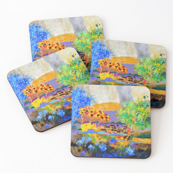 Item preview, colorful village designed and sold by calimero.
