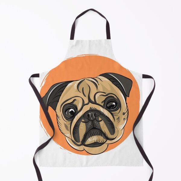 Item preview, Cute Pug - Hand Drawn sticker,dog sad designed and sold by Stickers Designer.