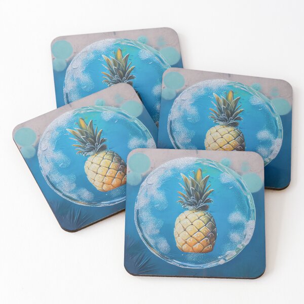Item preview, Bubbly Pineapple designed and sold by BreimGothe.