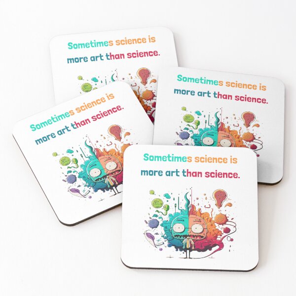 Item preview, Sometimes science is more art than science - Rick designed and sold by Creative-Toucan.