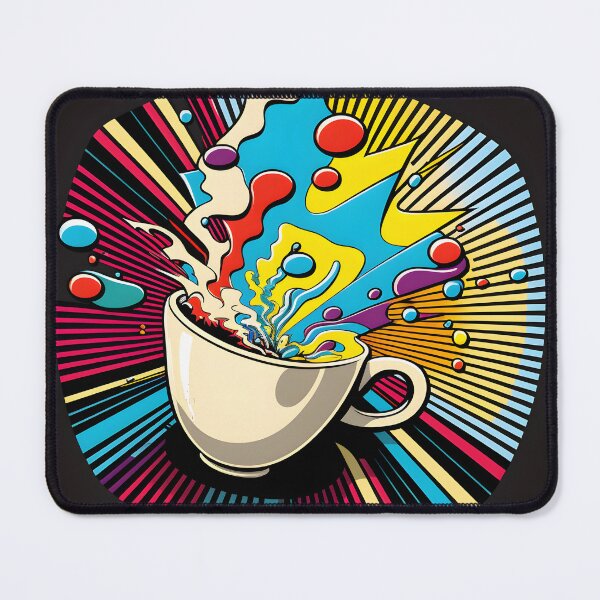 Item preview, Coffee Cup In PopArt Style 2 designed and sold by giggles-omg.