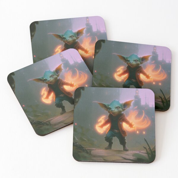 Item preview, Flaming Cheddar Goblin designed and sold by technoflora.