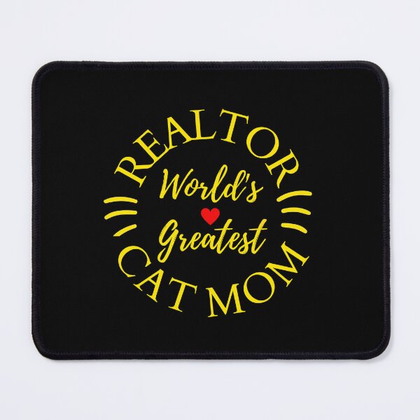 Item preview, Worlds Greatest Realtor And Cat Mom designed and sold by McThingummy.