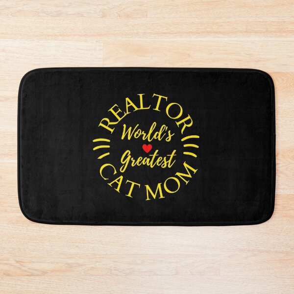 Item preview, Worlds Greatest Realtor And Cat Mom designed and sold by McThingummy.