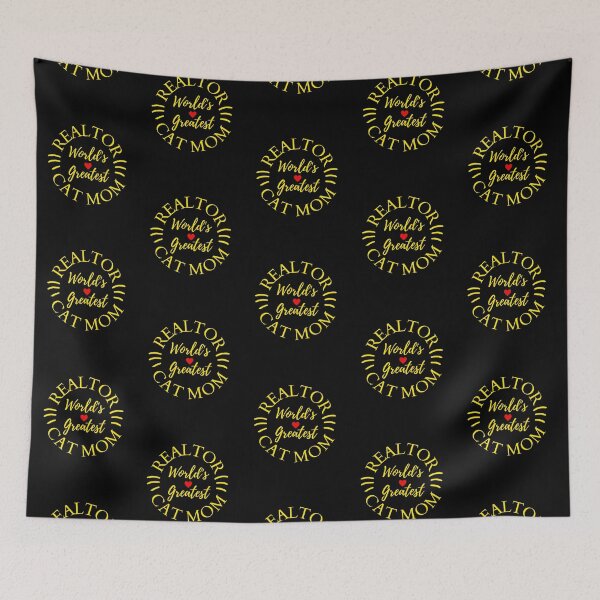 Item preview, Worlds Greatest Realtor And Cat Mom designed and sold by McThingummy.