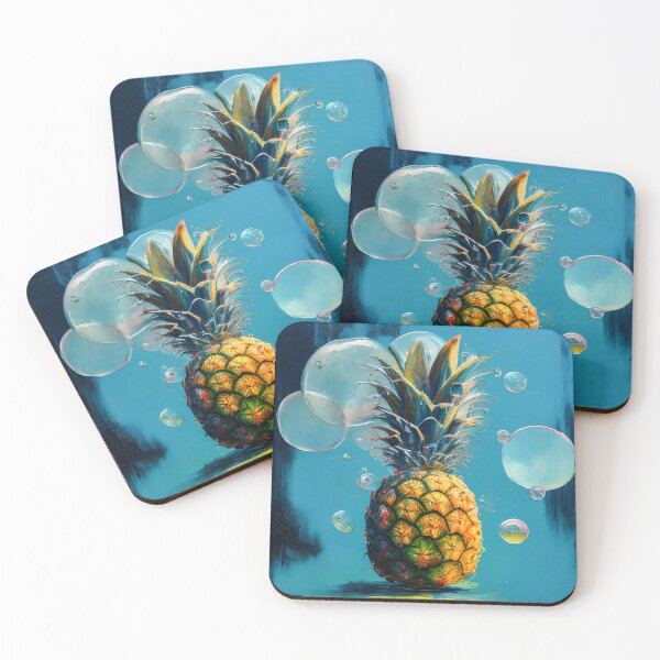 Item preview, Bubbly Pineapple designed and sold by BreimGothe.