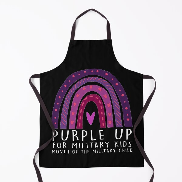 Item preview, Military Kids, Purple Rainbow Military Child, Purple Up gift, Military Mom Appreciation, Military Children Tee, month of the military child designed and sold by RedArtsDesign.