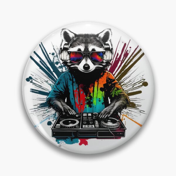 Item preview, DJ Racoon Music designed and sold by NextLabs.