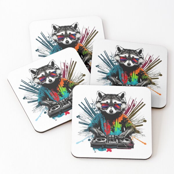 Item preview, DJ Racoon Music designed and sold by NextLabs.
