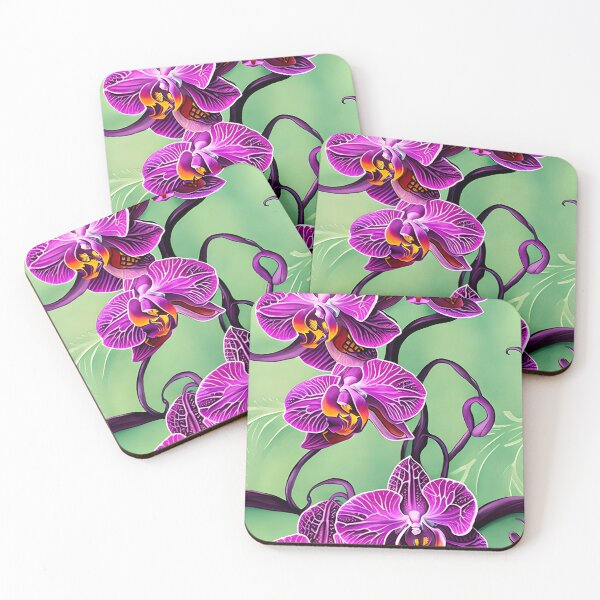 Item preview, Orchid pattern designed and sold by sebastienbaudry.