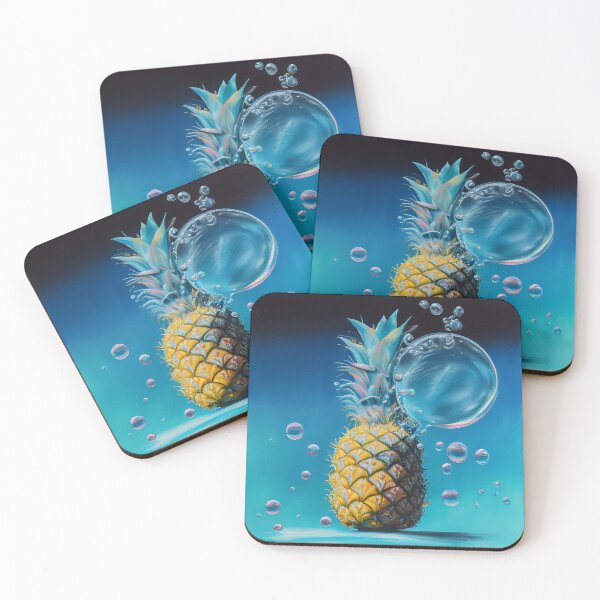 Item preview, Bubbly Pineapple designed and sold by BreimGothe.