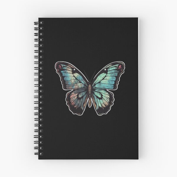 Item preview, Super Cool Butterfly with Blue Geometry Pattern designed and sold by c4k5llc.