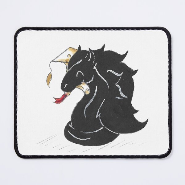 Item preview, Chess Club Grad (Black Knight) designed and sold by KOKeefeArt.