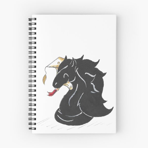 Item preview, Chess Club Grad (Black Knight) designed and sold by KOKeefeArt.