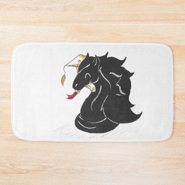 Item preview, Chess Club Grad (Black Knight) designed and sold by KOKeefeArt.
