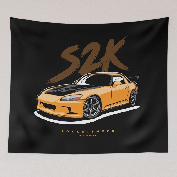 Item preview, S2k jdm yellow designed and sold by Rocket Shock.