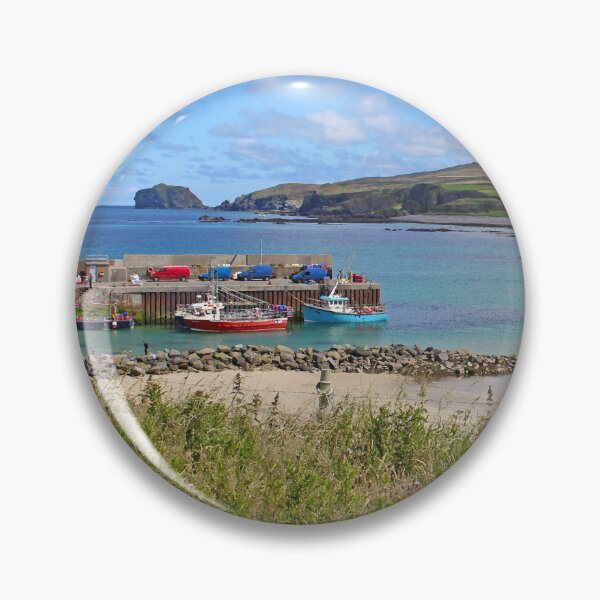 Item preview, Fishing vessels at Malin head pier county donegal designed and sold by eddiebarronshop.