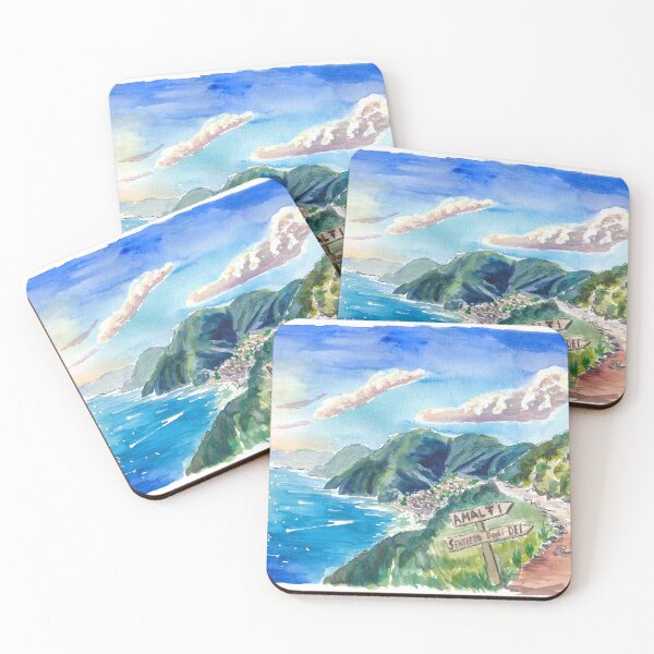 Item preview, Amalfi Coast view from Amazing Sentiero degli Dei Path of Gods designed and sold by artshop77.
