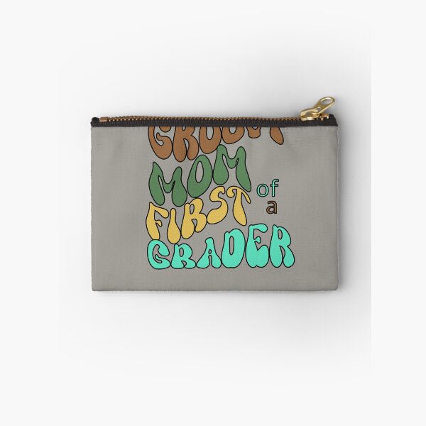 Item preview, Groovy Mom of a First Grader, Retro 70 s Elementary School designed and sold by DiensDesign.