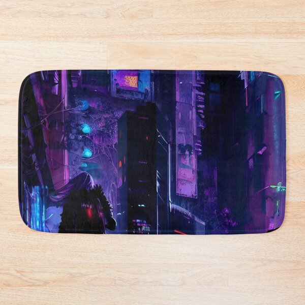 Item preview, Purple Haze of Cyber City - City Scene designed and sold by Delerat7.
