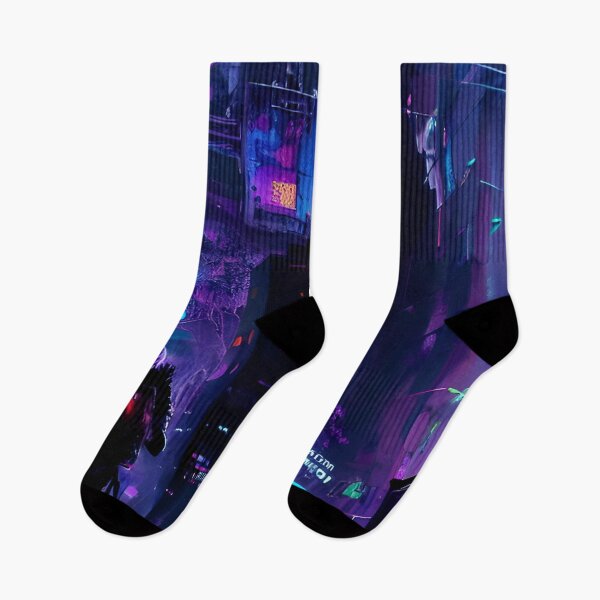 Item preview, Purple Haze of Cyber City - City Scene designed and sold by Delerat7.