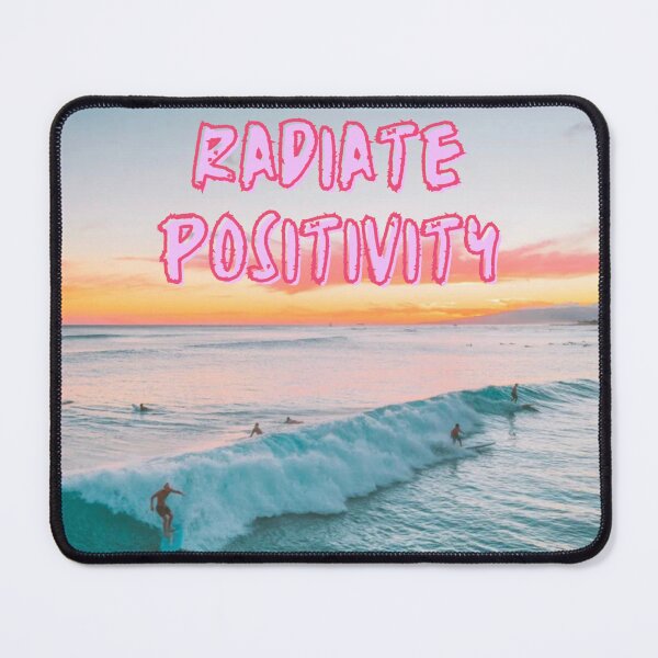 Item preview, Radiate positivity poster - landscape designed and sold by Scenic.