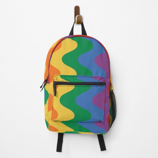 Item preview, wave rainbow, LGBTQ color, Pride month, gift for LGBTQ designed and sold by Pattrenonly.