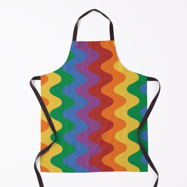Item preview, wave rainbow, LGBTQ color, Pride month, gift for LGBTQ designed and sold by Pattrenonly.