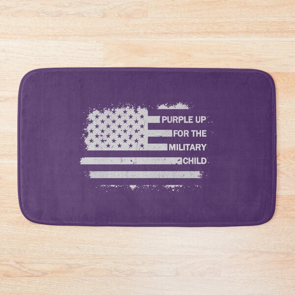 Item preview, Purple Up For Military Child Awareness American Flag Shirt, month of the military child, Military Children Month, Military Kids Gift Shirt designed and sold by RedArtsDesign.