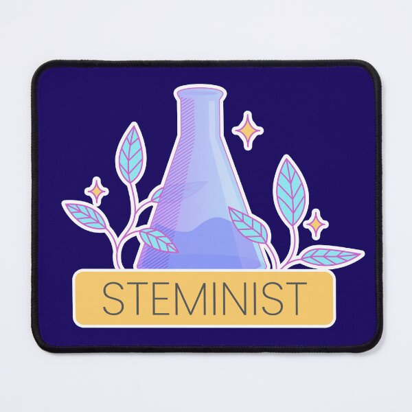 Item preview, Cute STEMinist Erlenmeyer Flask  designed and sold by anetabaran.