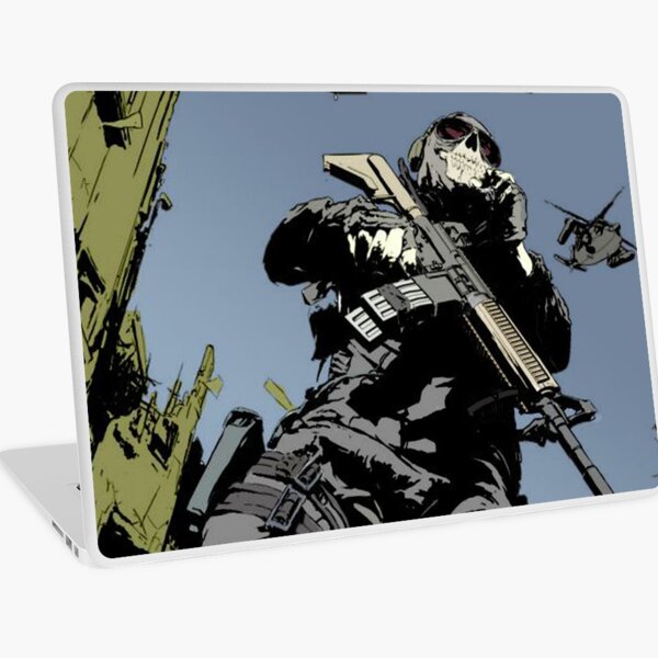 COD Sneaky Ghost Laptop Skin for Sale by Sunnyones