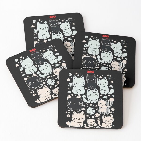 Item preview, A group of black and white cats 2 designed and sold by TShirtCentral01.