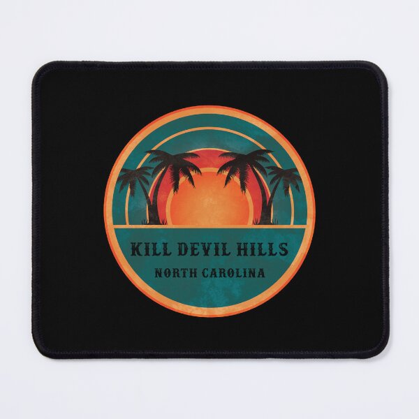 Item preview, Kill Devil Hills North Carolina - Beach Retro Sunset designed and sold by Whimsical Thinker.