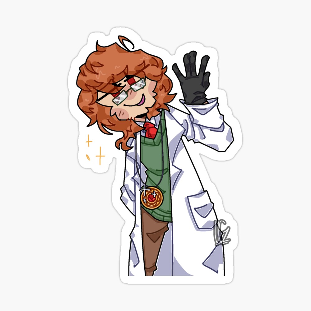 SCP Doctor Bright Sticker for Sale by Taidko