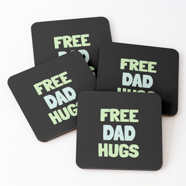 Item preview, free dad hugs - love mom and dad parents designed and sold by STELATO.