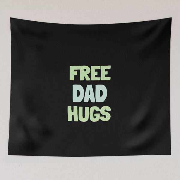 Item preview, free dad hugs - love mom and dad parents designed and sold by STELATO.
