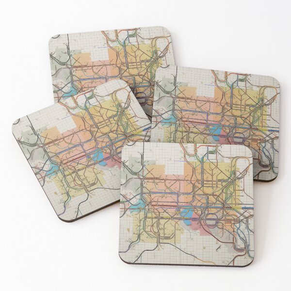 Item preview, Subway Maps — 01 designed and sold by ddaiart.