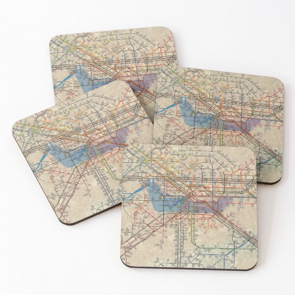 Item preview, Subway Maps — 02 designed and sold by ddaiart.