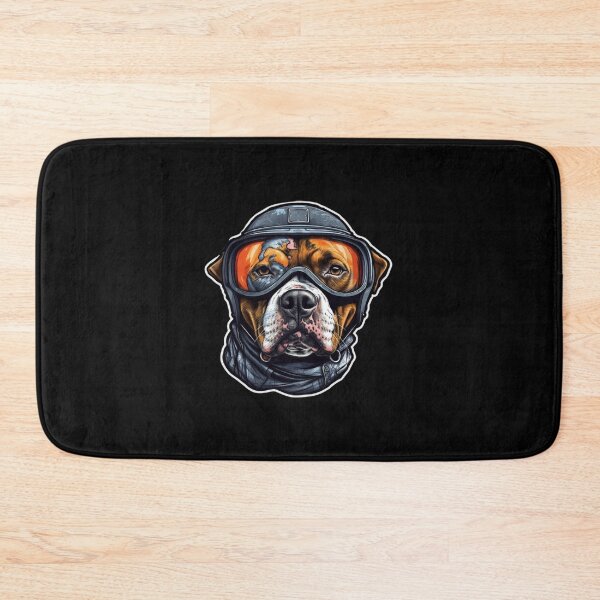 Item preview, Cool Biker Dog designed and sold by c4k5llc.