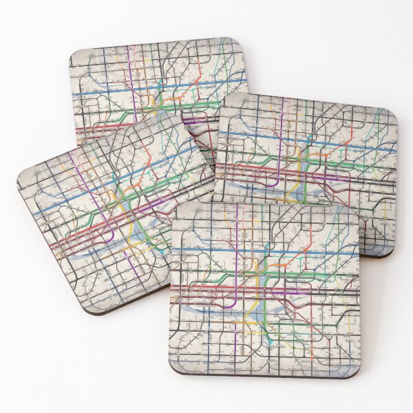 Item preview, Subway Maps — 05 designed and sold by ddaiart.