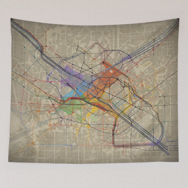 Item preview, Subway Maps — 06 designed and sold by ddaiart.
