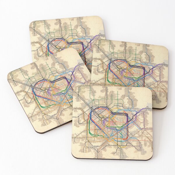 Item preview, Subway Maps — 07 designed and sold by ddaiart.