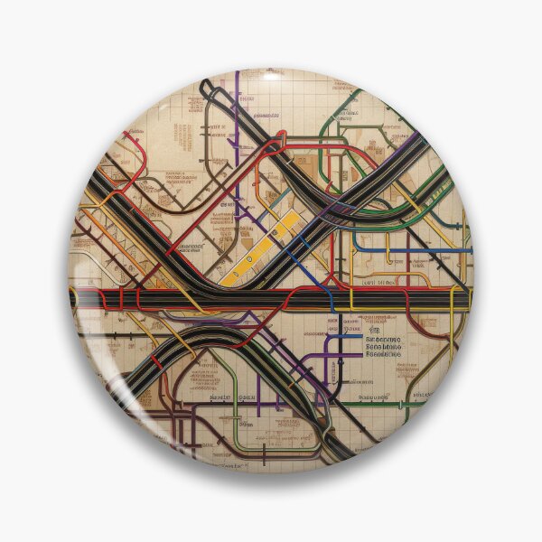 Item preview, Subway Maps — 08 designed and sold by ddaiart.